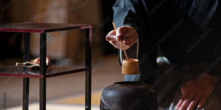 茶道のお手前の写真